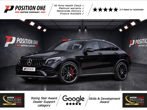 Mercedes-Benz GLC 2.0 GLC250 AMG Line Coupe 5dr Petrol G-Tronic+ 4MATIC Euro 6 (s/s) (211 ps)