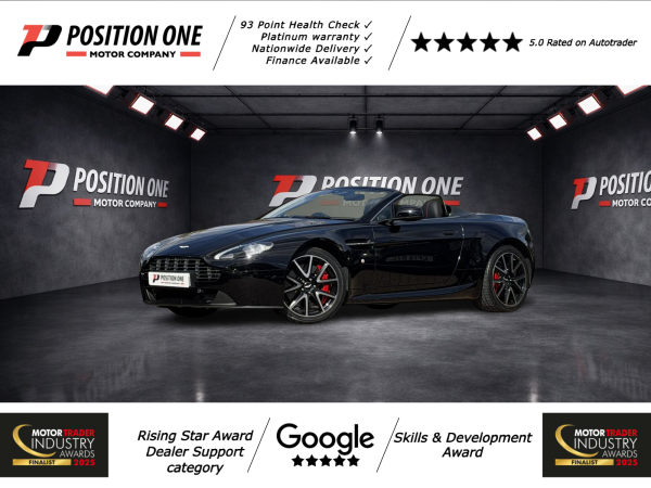 Aston Martin Vantage 4.7 V8 Roadster 2dr Petrol Sportshift II Euro 5 (420 bhp)