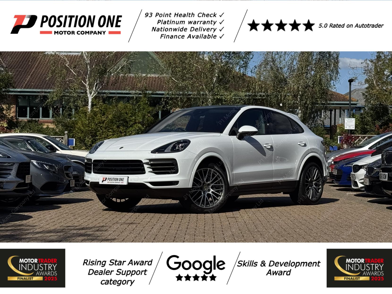 Porsche Cayenne 3.0T V6 Platinum Edition Coupe 5dr Petrol TiptronicS 4WD Euro 6 (s/s) (340 ps)