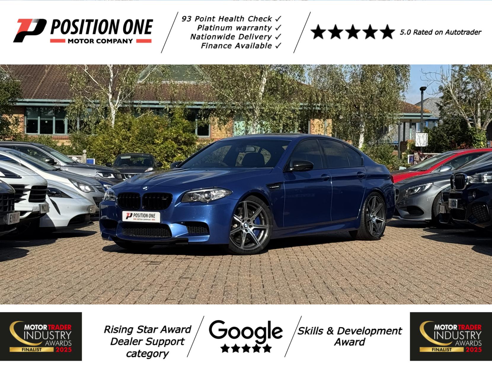 BMW M5 4.4 V8 Saloon 4dr Petrol DCT Euro 6 (s/s) (560 ps)