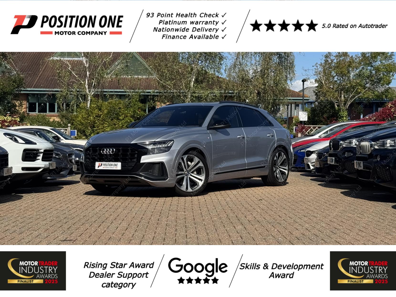 Audi Q8 3.0 TDI V6 50 Edition 1 SUV 5dr Diesel Tiptronic quattro Euro 6 (s/s) (286 ps)