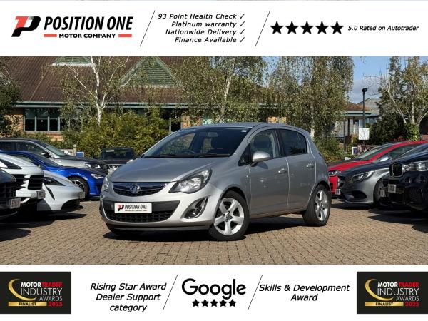 Vauxhall Corsa 1.4 16V SXi Hatchback 5dr Petrol Manual Wide Ratio Euro 5 (A/C) (100 ps)