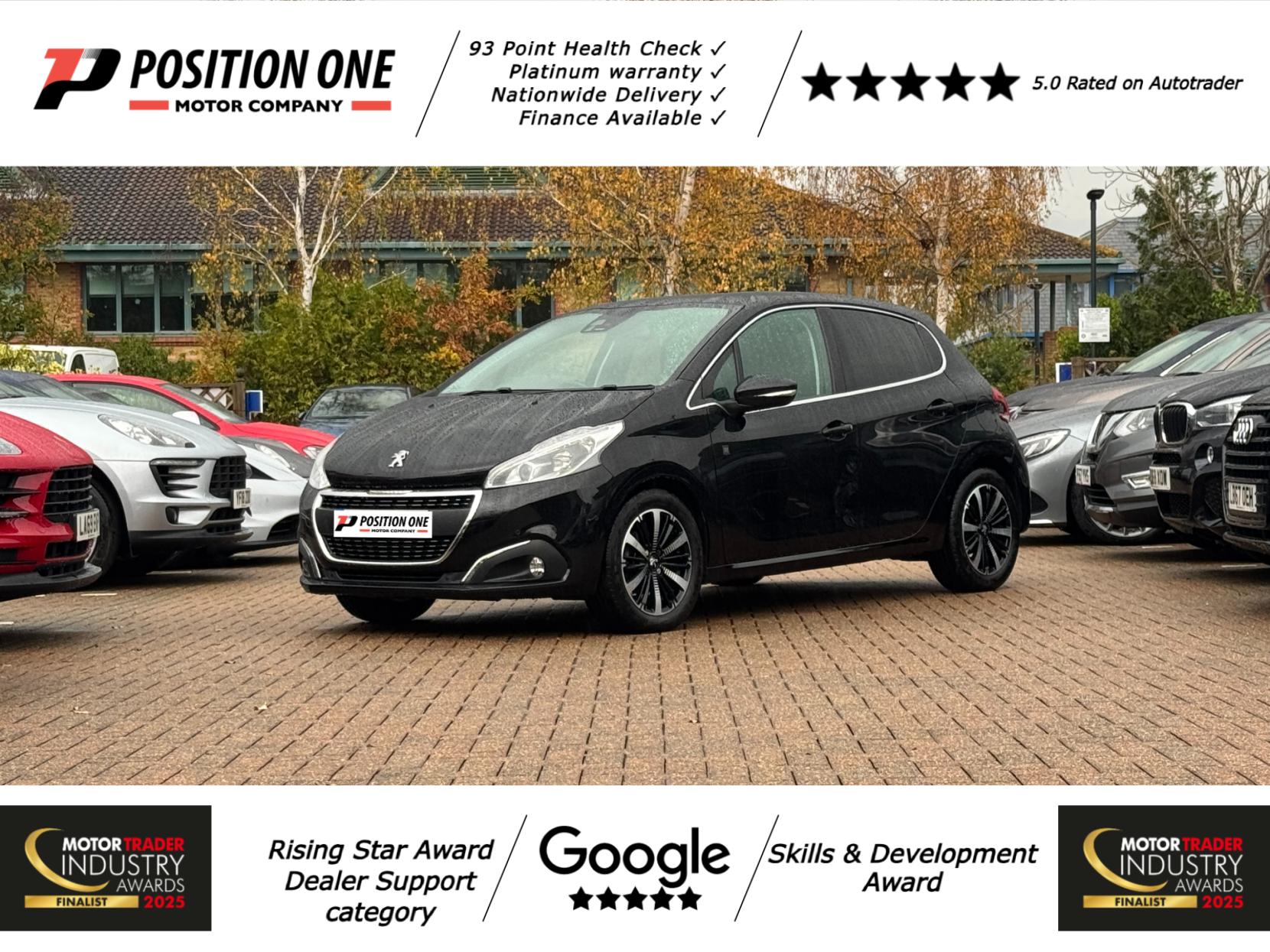 Peugeot 208 1.2 PureTech Tech Edition Hatchback 5dr Petrol Manual Euro 6 (s/s) (82 ps)