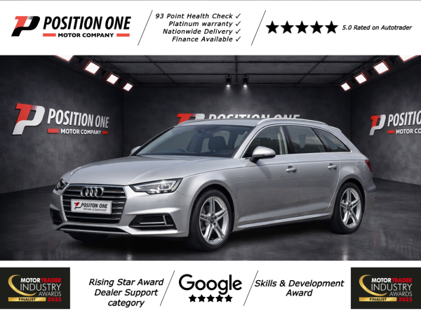 Audi A4 Avant 2.0 TDI S line Estate 5dr Diesel Manual Euro 6 (s/s) (150 ps)