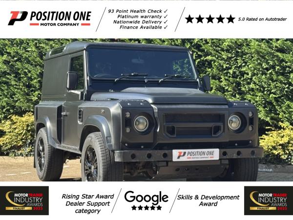 Land Rover Defender 90 2.4 TDCi Hard Top SUV 3dr Diesel Manual 4WD SWB Euro 4 (122 bhp)
