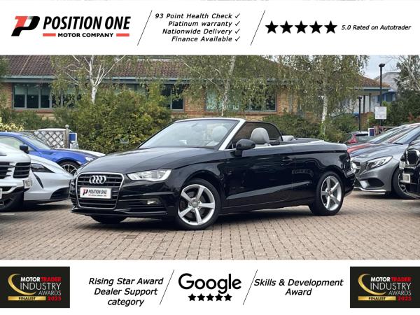 Audi A3 Cabriolet 1.8 TFSI Sport Convertible 2dr Petrol S Tronic Euro 6 (s/s) (180 ps)