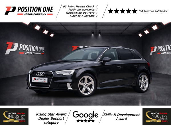 Audi A3 1.5 TFSI CoD 35 Sport Sportback 5dr Petrol S Tronic Euro 6 (s/s) (150 ps)