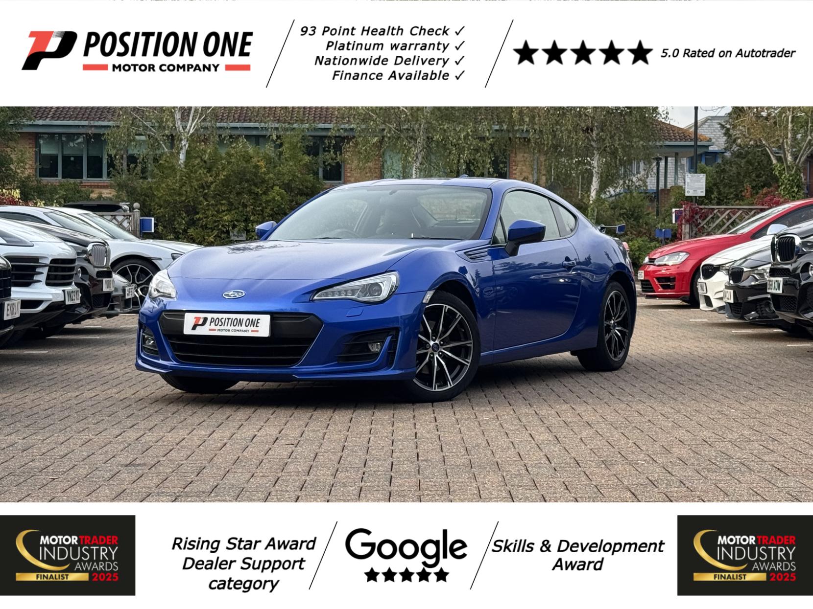 Subaru BRZ 2.0i SE Lux Coupe 2dr Petrol Manual Euro 6 (200 ps)