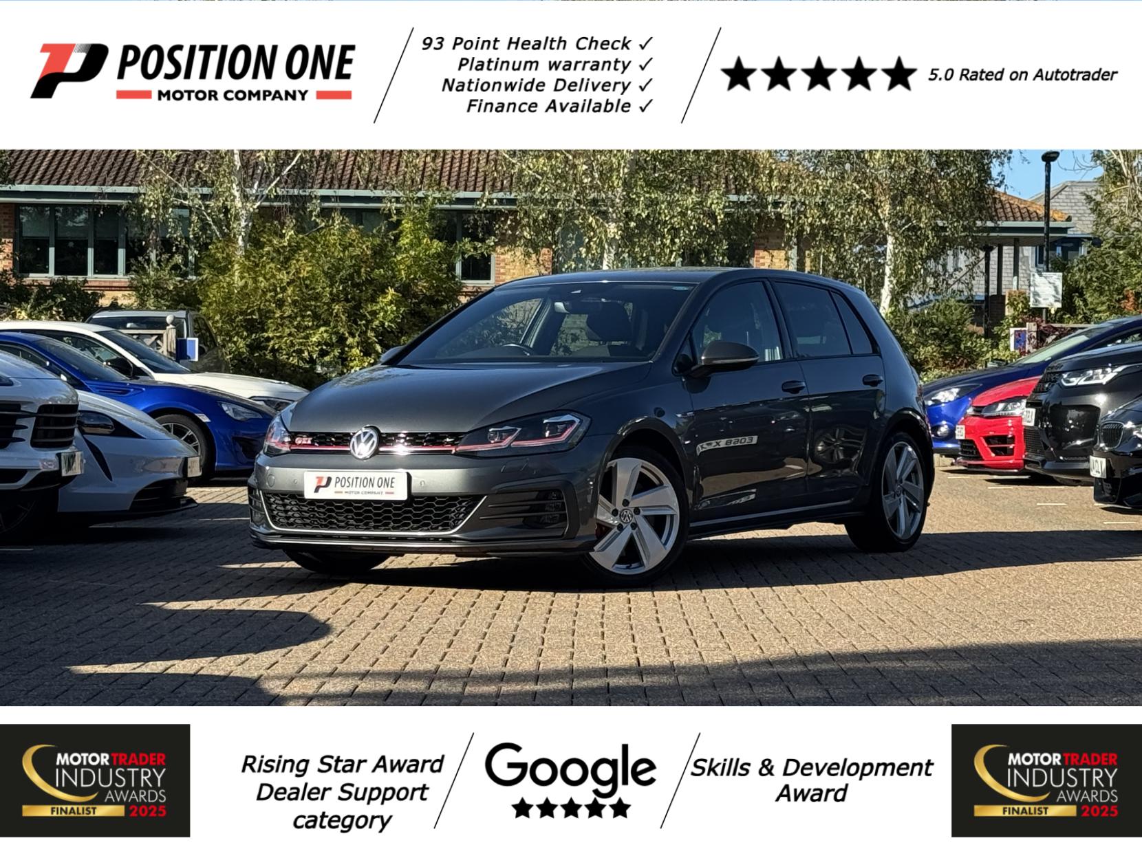 Volkswagen Golf 2.0 TSI GPF GTI Performance Hatchback 5dr Petrol DSG Euro 6 (s/s) (245 ps)
