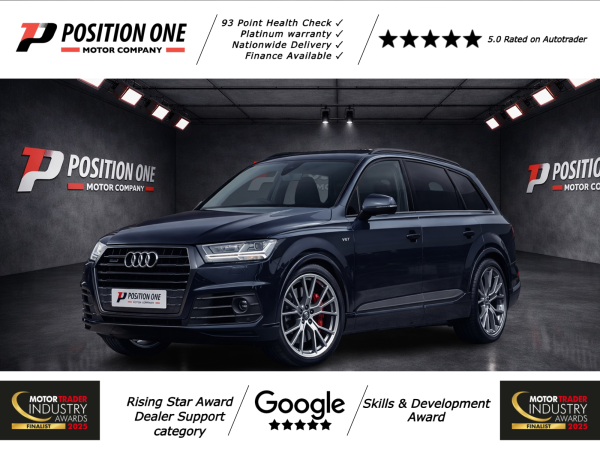 Audi SQ7 4.0 TDI V8 Vorsprung SUV 5dr Diesel Tiptronic quattro Euro 6 (s/s) (435 ps)
