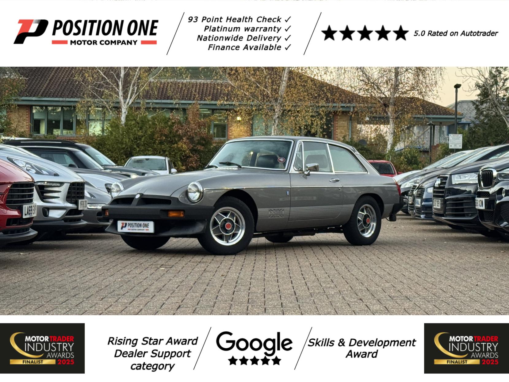MG MGB GT 1.8 Coupe 2dr Petrol Manual (97 bhp)