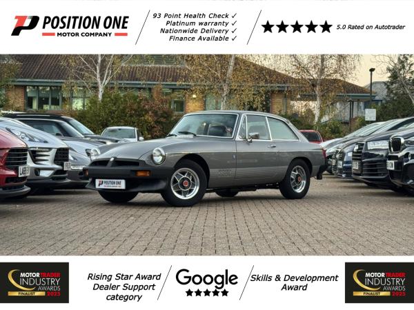 MG MGB GT 1.8 Coupe 2dr Petrol Manual (97 bhp)