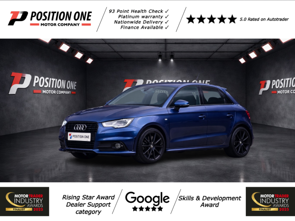 Audi A1 1.4 TFSI Black Edition Sportback 5dr Petrol S Tronic Euro 5 (185 ps)