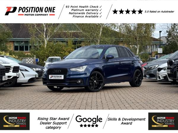 Audi A1 1.4 TFSI Black Edition Sportback 5dr Petrol S Tronic Euro 5 (185 ps)