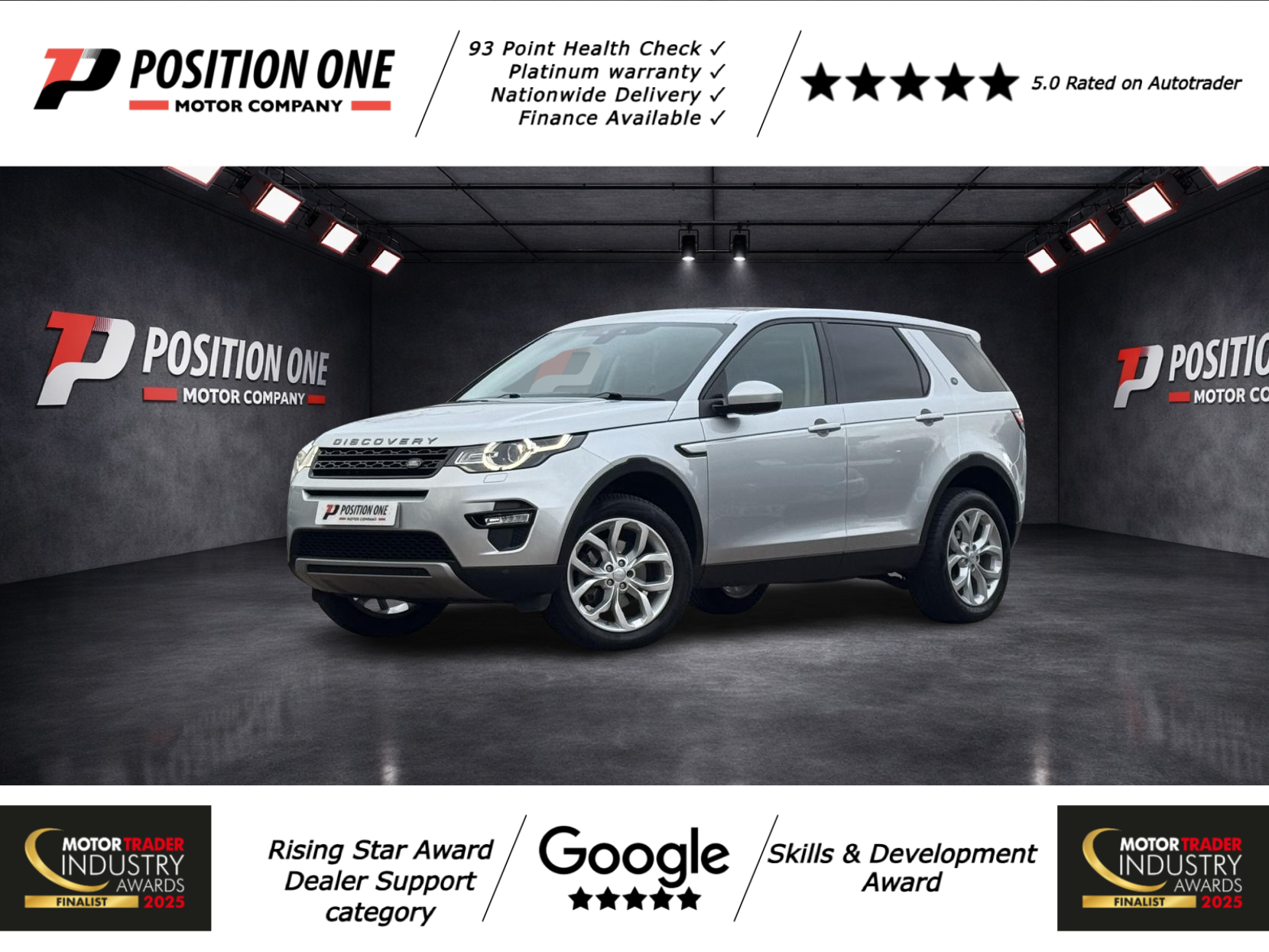 Land Rover Discovery Sport 2.0 Si4 HSE SUV 5dr Petrol Auto 4WD Euro 6 (s/s) (240 ps)