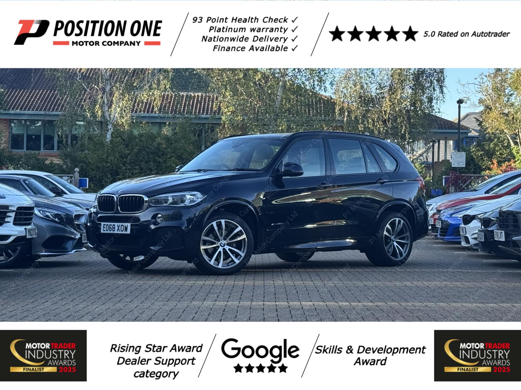 BMW X5 3.0 30d M Sport SUV 5dr Diesel Auto xDrive Euro 6 (s/s) (258 ps)