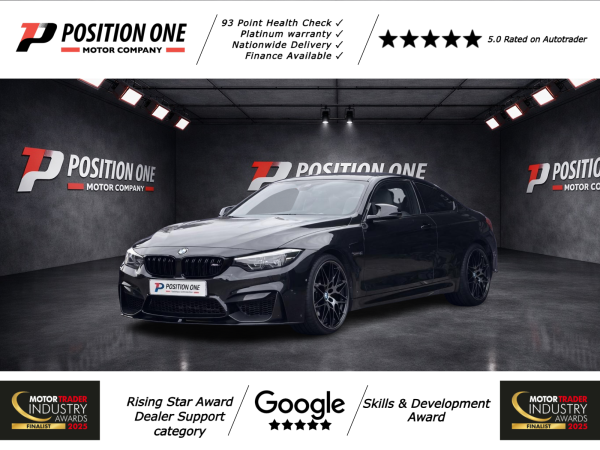 BMW M4 3.0 BiTurbo GPF Competition Coupe 2dr Petrol DCT Euro 6 (s/s) (450 ps)