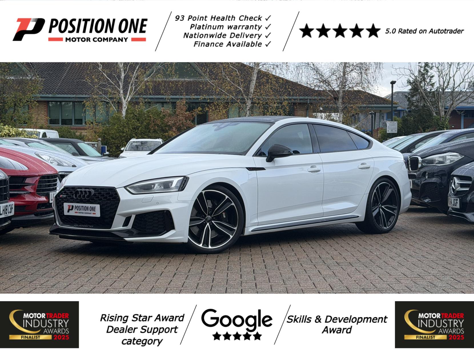 Audi RS5 2.9 TFSI V6 Sport Edition Sportback 5dr Petrol Tiptronic quattro Euro 6 (s/s) (450 ps)