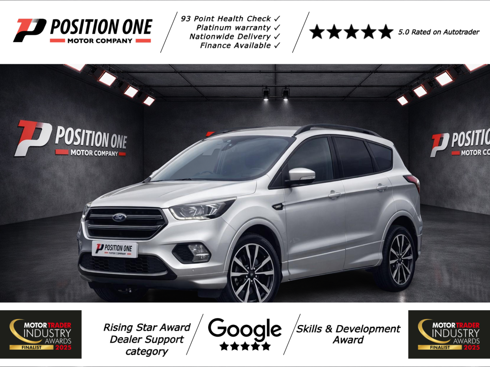 Ford Kuga 1.5T EcoBoost ST-Line SUV 5dr Petrol Auto AWD Euro 6 (s/s) (176 ps)