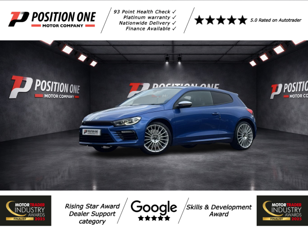 Volkswagen Scirocco 2.0 TSI R Hatchback 3dr Petrol Manual Euro 6 (s/s) (280 ps)