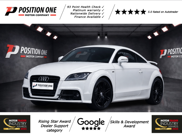 Audi TT 2.0 TFSI S line Coupe 3dr Petrol S Tronic quattro Euro 5 (s/s) (211 ps)