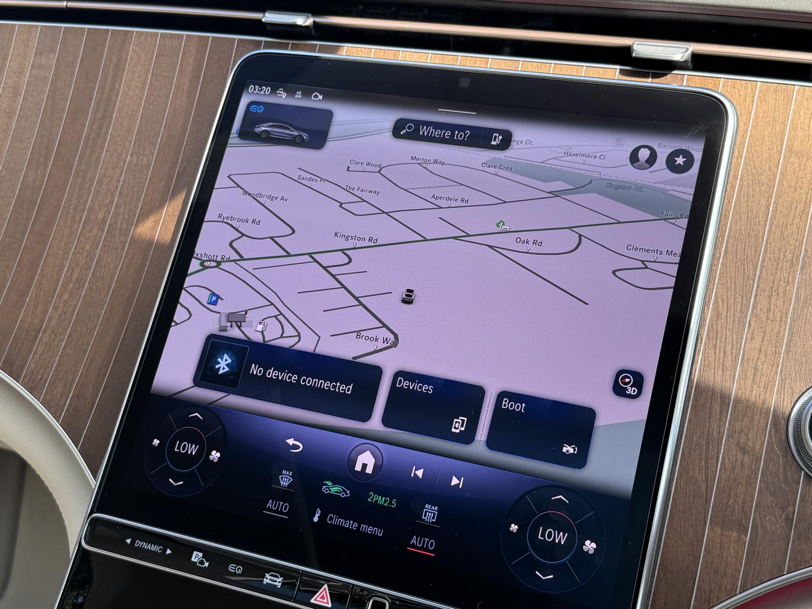 Mercedes-Benz EQS EQS 450+ 108.4kWh Exclusive Luxury Saloon 5dr Electric Auto (333 ps)