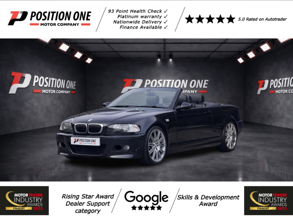 BMW M3 3.2i Convertible 2dr Petrol Manual (292 g/km, 343 bhp)