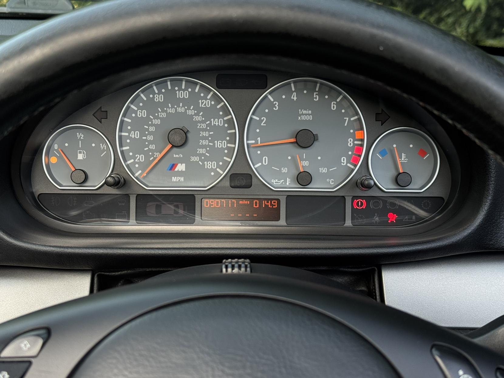 BMW M3 3.2i Convertible 2dr Petrol Manual (292 g/km, 343 bhp)