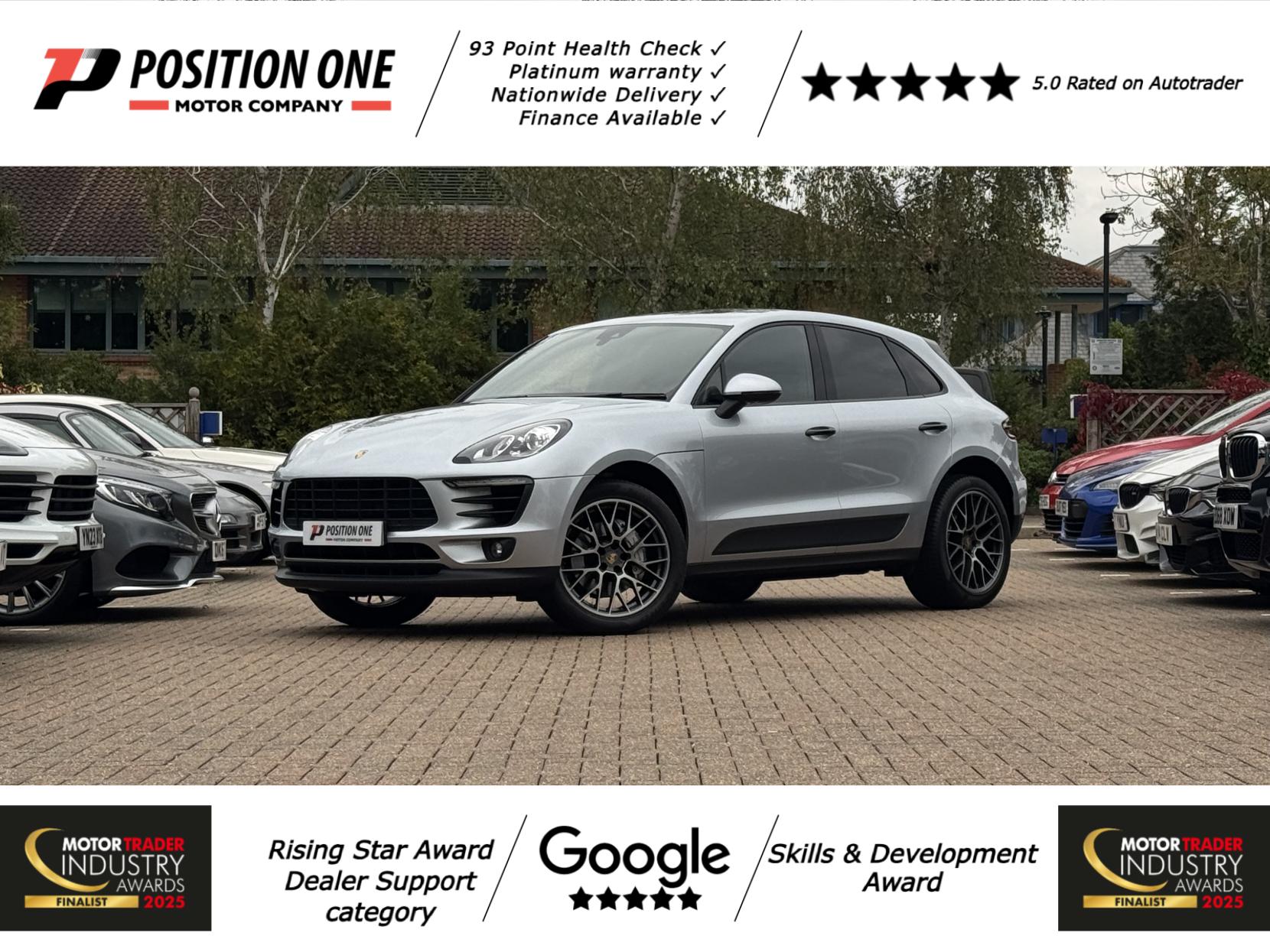 Porsche Macan 3.0 V6 S SUV 5dr Petrol PDK 4WD Euro 6 (s/s) (340 ps)