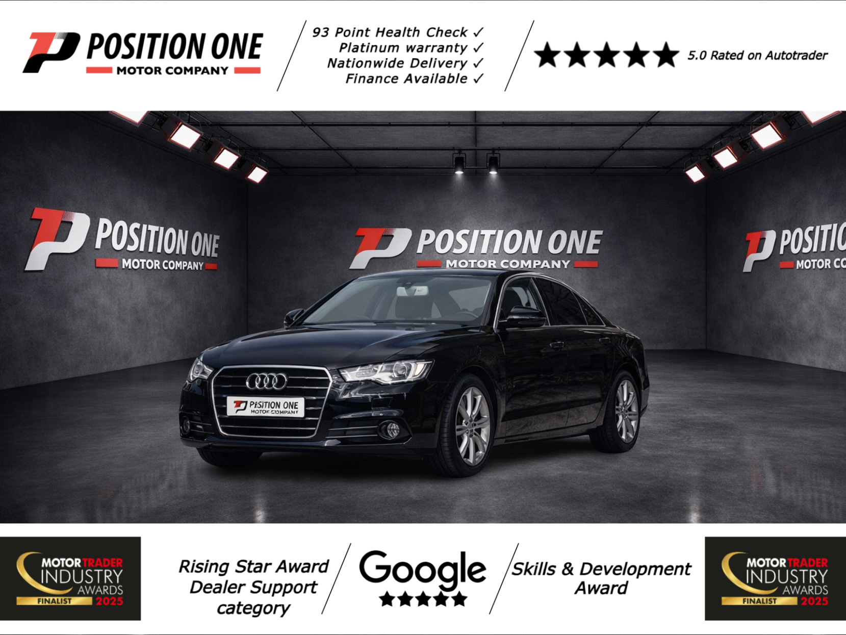 Audi A6 Saloon 2.0 TDI SE Saloon 4dr Diesel Multitronic Euro 5 (s/s) (177 ps)