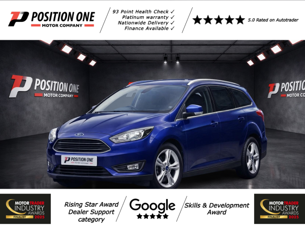 Ford Focus 1.6 Zetec Estate 5dr Petrol Powershift Euro 5 (125 ps)