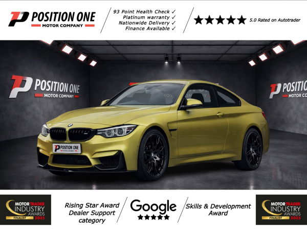 BMW M4 3.0 BiTurbo Competition Coupe 2dr Petrol DCT Euro 6 (s/s) (450 ps)