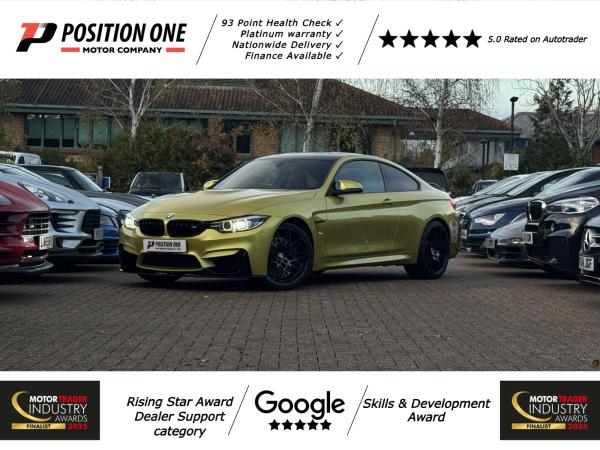 BMW M4 3.0 BiTurbo Competition Coupe 2dr Petrol DCT Euro 6 (s/s) (450 ps)