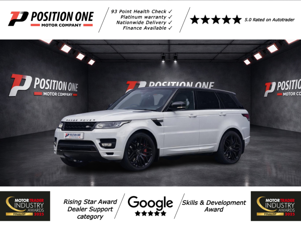 Land Rover Range Rover Sport 5.0 V8 Autobiography Dynamic SUV 5dr Petrol Auto 4WD Euro 6 (s/s) (510 ps)