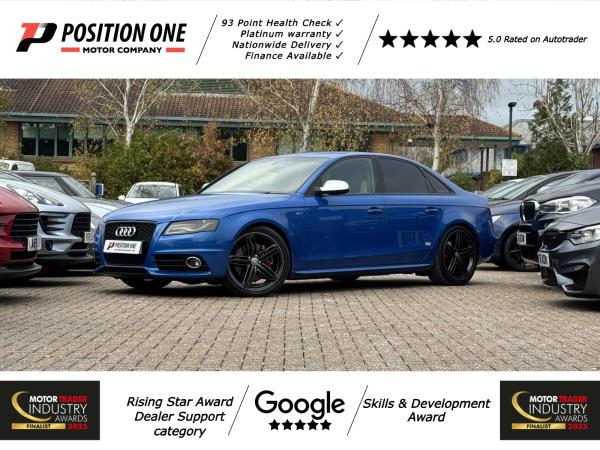 Audi S4 3.0 TFSI V6 Saloon 4dr Petrol Manual quattro Euro 5 (333 ps)