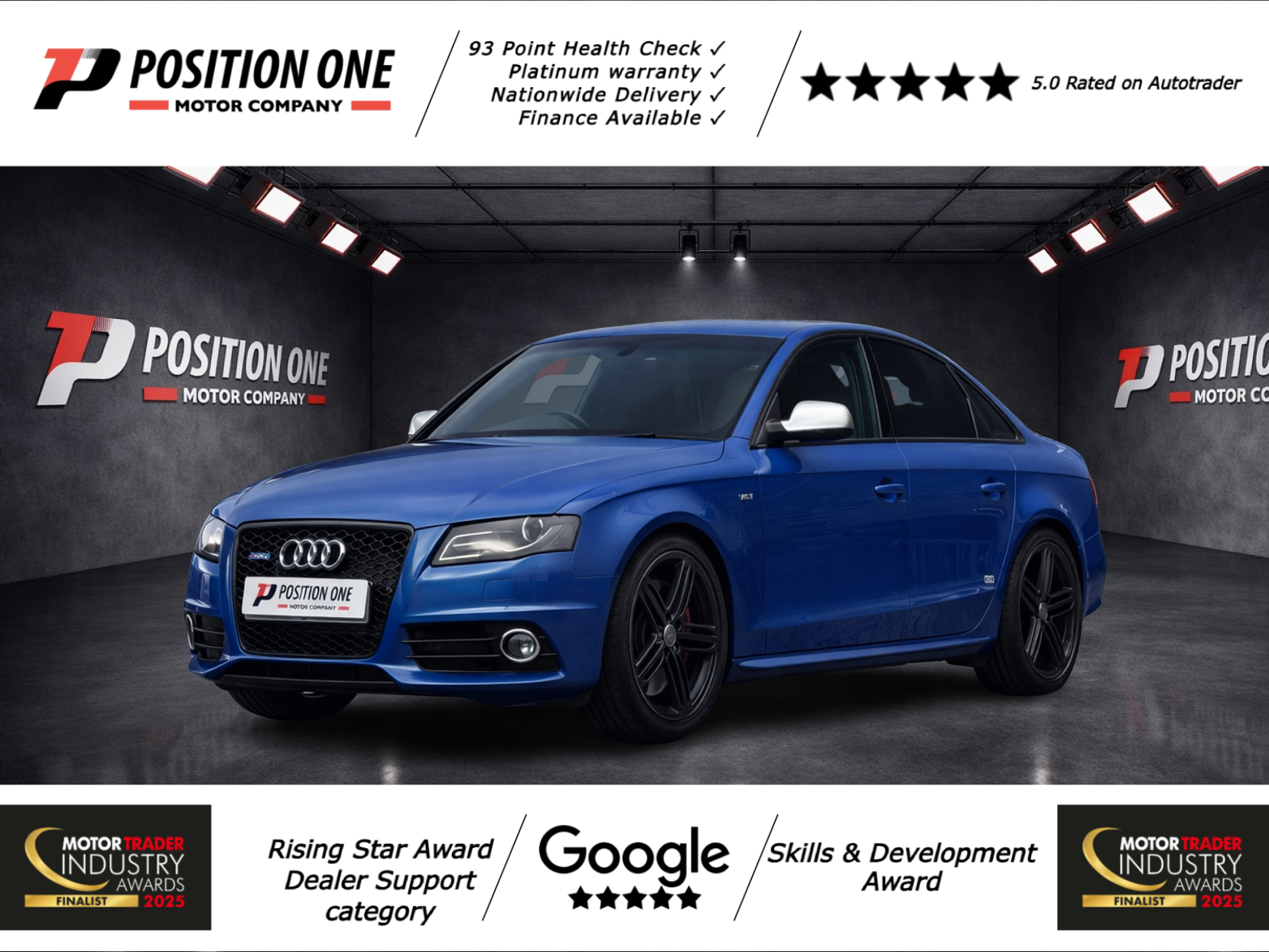Audi S4 3.0 TFSI V6 Saloon 4dr Petrol Manual quattro Euro 5 (333 ps)