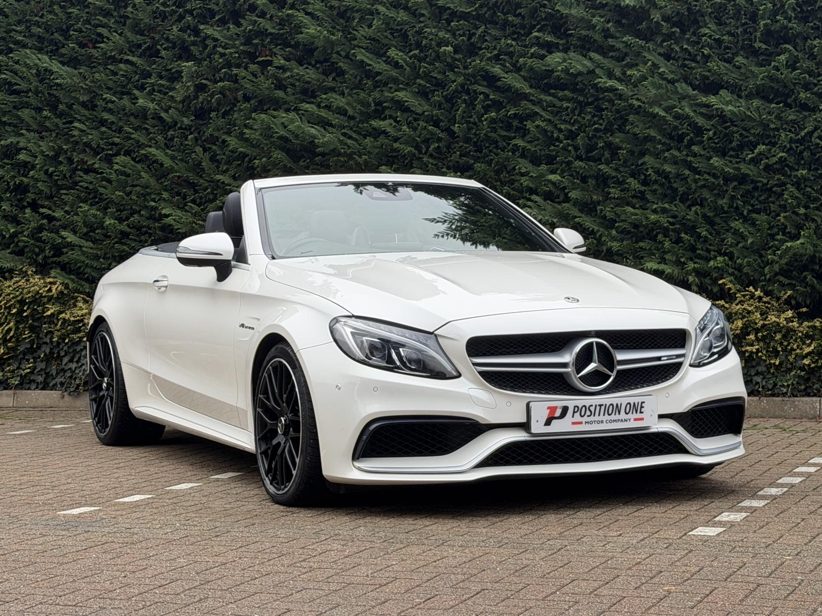 Mercedes-Benz C Class 4.0 C63 V8 BiTurbo AMG (Premium) Cabriolet 2dr Petrol SpdS MCT Euro 6 (s/s) (476 ps)