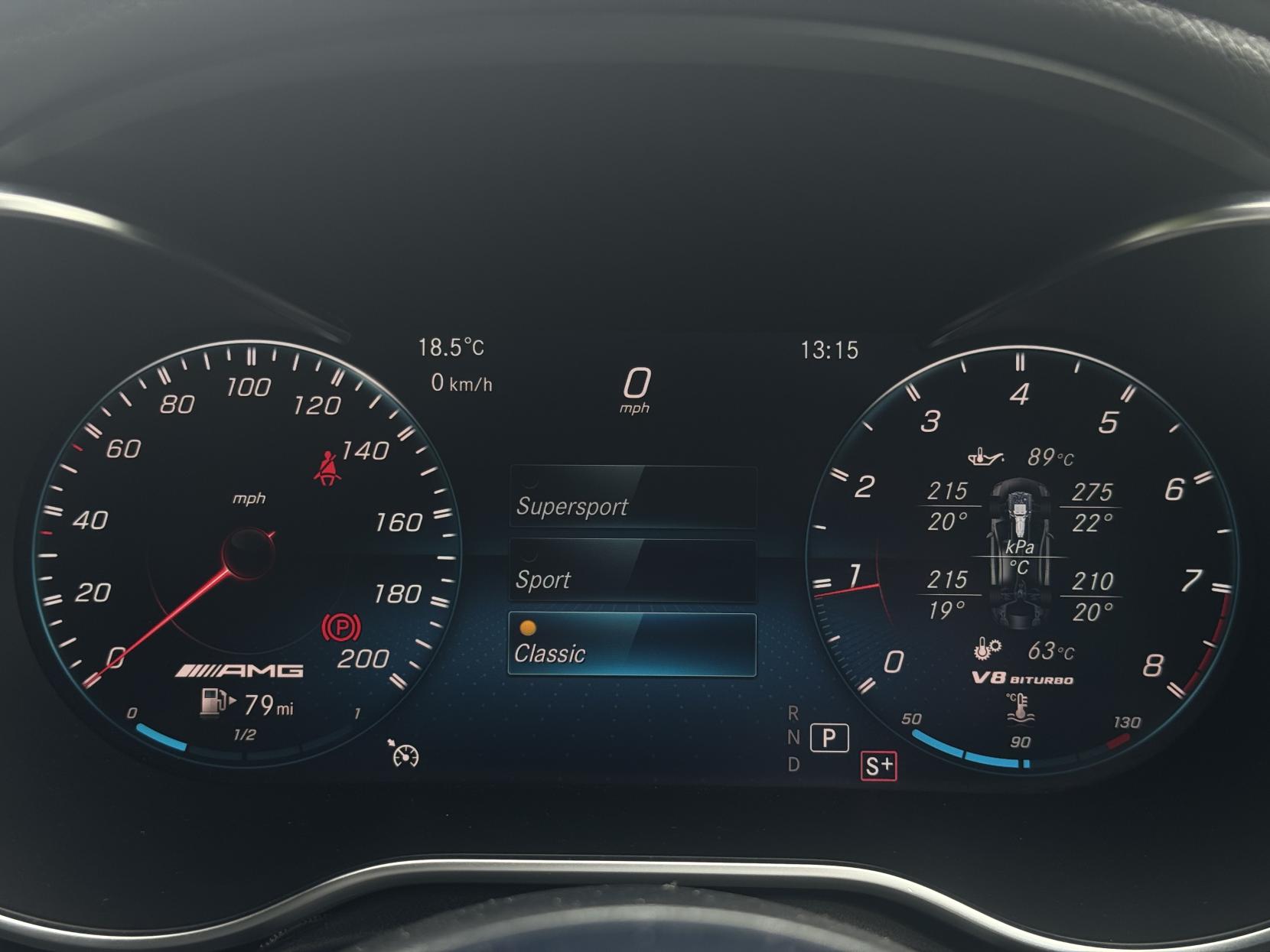 Mercedes-Benz C Class 4.0 C63 V8 BiTurbo AMG (Premium Plus) Coupe 2dr Petrol SpdS MCT Euro 6 (s/s) (476 ps)
