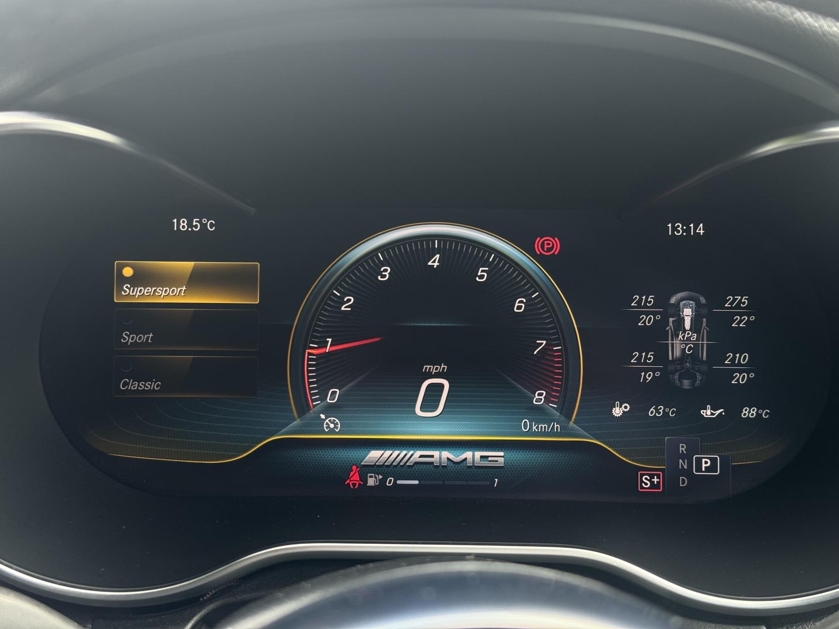 Mercedes-Benz C Class 4.0 C63 V8 BiTurbo AMG (Premium Plus) Coupe 2dr Petrol SpdS MCT Euro 6 (s/s) (476 ps)