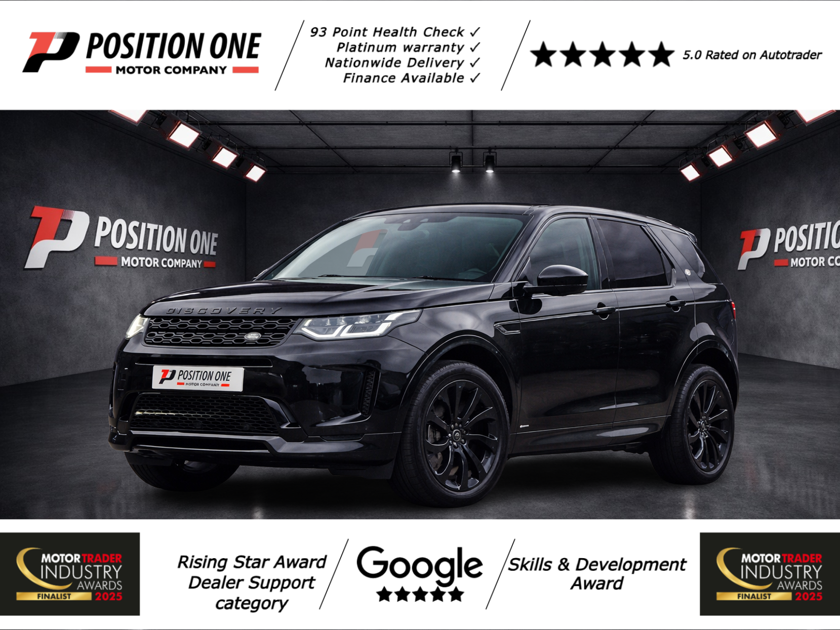 Land Rover Discovery Sport 2.0 D180 MHEV R-Dynamic S SUV 5dr Diesel Auto 4WD Euro 6 (s/s) (180 ps)