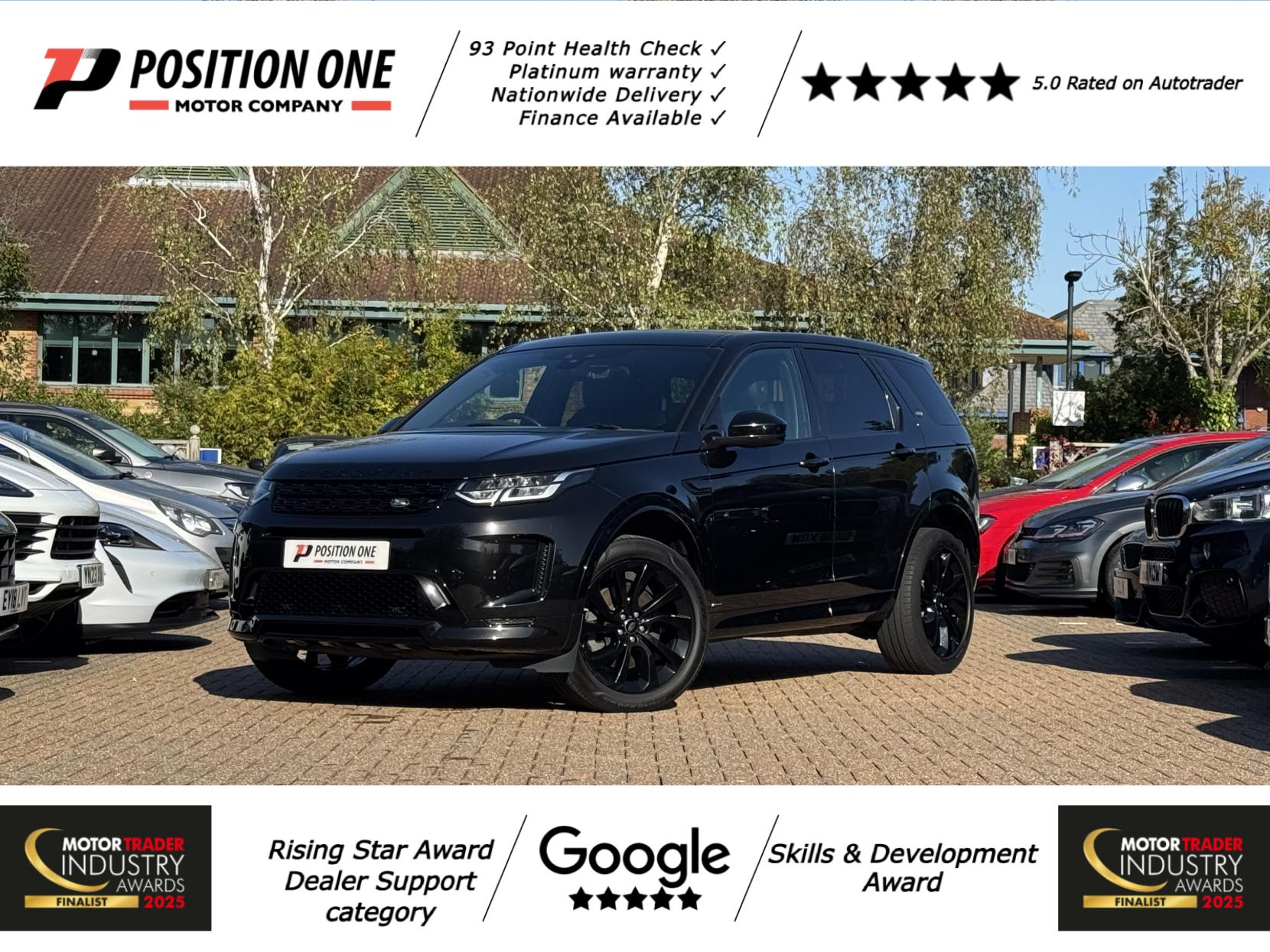 Land Rover Discovery Sport 2.0 D180 MHEV R-Dynamic S SUV 5dr Diesel Auto 4WD Euro 6 (s/s) (180 ps)