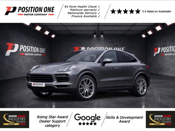Porsche Cayenne 3.0T V6 Coupe 5dr Petrol TiptronicS 4WD Euro 6 (s/s) (340 ps)