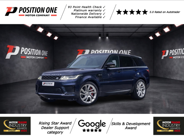 Land Rover Range Rover Sport 3.0 P400 MHEV HSE Dynamic SUV 5dr Petrol Auto 4WD Euro 6 (s/s) (400 ps)